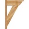 Ekena Millwork Traditional Rough Sawn Traditional Outlooker, Western Red Cedar, 8"W x 22"D x 34"H OUT08X22X34TRA01RWR - alternate 4